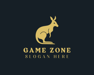 Confused - Wild Kangaroo Safari logo design