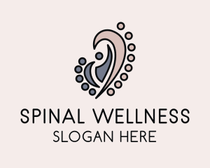 Spinal - Spine Chiropractic Health Care logo design