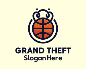 Basketball League Tournament Logo