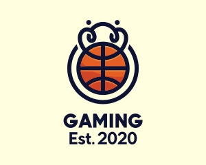 Ball - Basketball League Tournament logo design