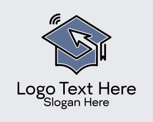 Signal Arrow Graduation Cap Logo