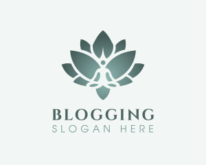 Sitting Meditation Lotus Logo