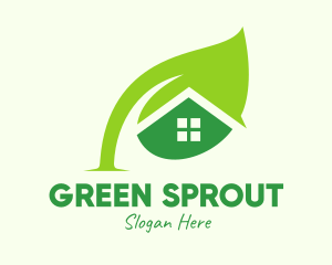 Green Seed House logo design