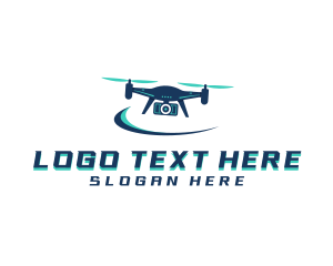 Propeller - Camera Drone Surveillance logo design