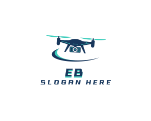 Propeller - Camera Drone Surveillance logo design