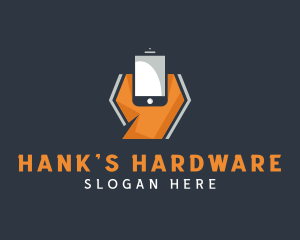 Mobile Hardware App  logo design