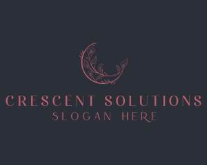 Moon Floral Boutique logo design