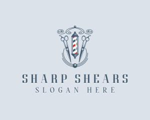 Shears - Shears Barbershop Grooming logo design