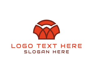 Botanical Floral Shell logo design
