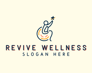 Rehabilitation - Wheelchair Disability Clinic logo design