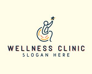 Clinic - Wheelchair Disability Clinic logo design