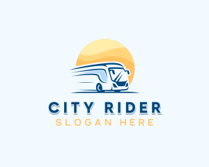 Bus - Travel Bus Vehicle logo design