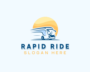 Bus - Travel Bus Vehicle logo design