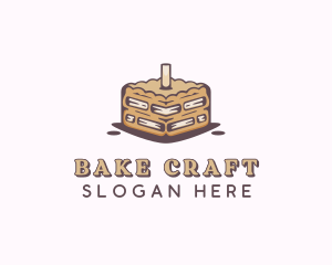 Caramel Sweet Cake logo design