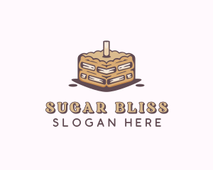 Sweets - Caramel Sweet Cake logo design