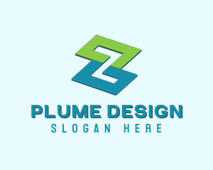 Property Construction Letter Z logo design