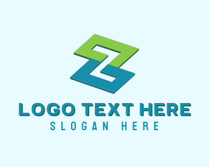 Real Estate Agent - Property Construction Letter Z logo design