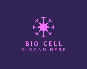Microorganism - Virus Outbreak Germ logo design