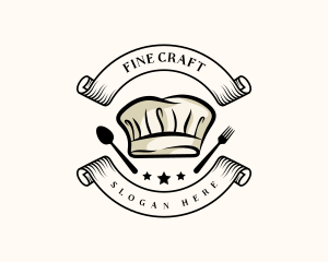 Culinary Chef Toque logo design