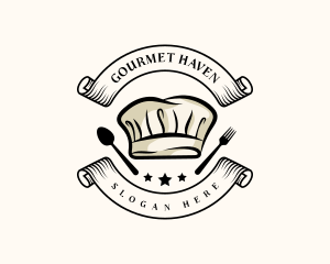 Culinary Chef Toque logo design