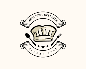 Culinary Chef Toque logo design