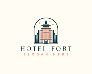 Real Estate Condo Hotel logo design