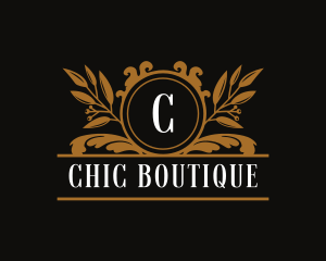 Boutique - Floral Elegant Boutique logo design