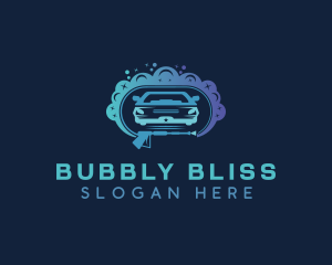 Car Pressure Washing  logo design