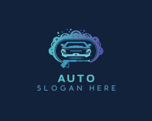 Car Wash - Car Pressure Washing logo design