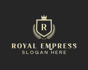 Royal Wreath Crown logo design