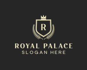 Royal Wreath Crown logo design