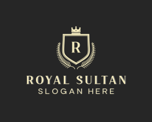 Royal Wreath Crown logo design