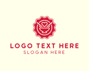 Lovely - Lovely Chopstick Bowl logo design