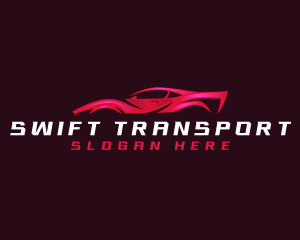 Luxury Car Transportation logo design