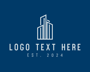 Minimalist - Building Structure Realty logo design