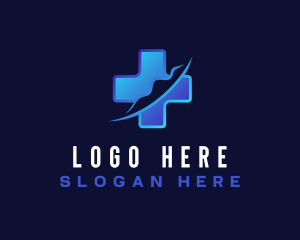 Medical Health Hospital logo design