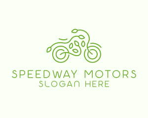 Eco Motor Bike  logo design