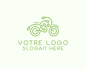 E Bike - Eco Motor Bike logo design