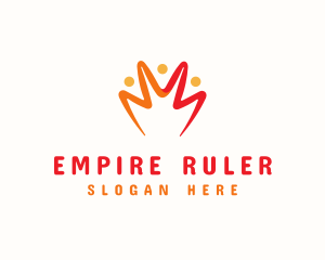 Ruler - Royal Crown Jewel logo design