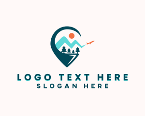 Locator - Travel Trip Navigator logo design