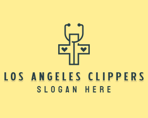 Stethoscope Medical Clinic Logo