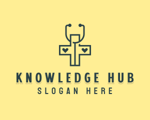 Octagonal - Stethoscope Medical Clinic logo design
