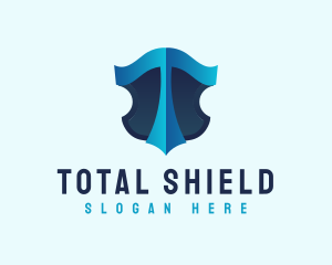 Professional Shield Letter logo design