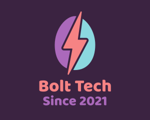 Bolt - Thunder Egg Bolt logo design