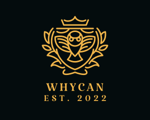 Royal - Royal Owl Bird Crest logo design