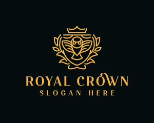 Royal Owl Crest logo design