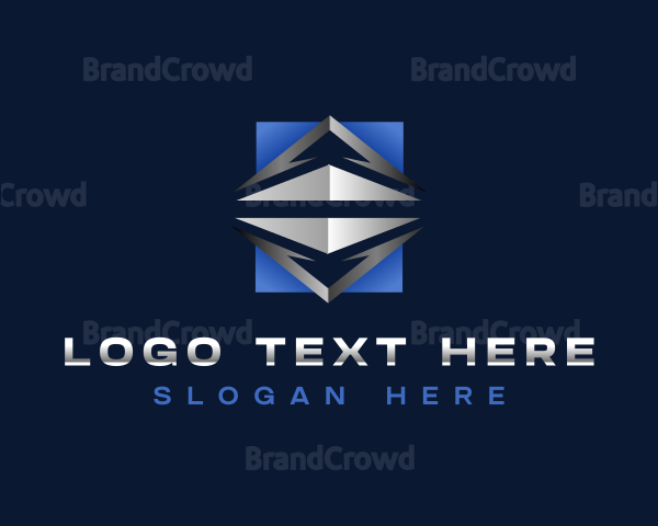 Geometric Diamond Company Logo