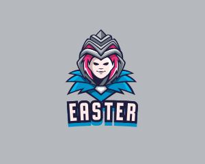 Alien Wizard Avatar logo design