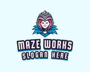 Alien Wizard Cosplay logo design