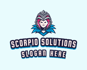 Alien Wizard Cosplay logo design